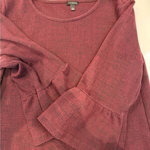 Talbots Women's Maroon Blouse